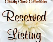Custom Order Reserved for SimpleGiftsToys, Stackers, Cutouts