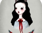 HALF PRICE SALE -50% Off- 40 Percent Off Clearance Sale She's pretty good at school though  -- Print 8 x 11 inches --
