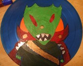 Dragon Lord Creature Original Vinyl Painting