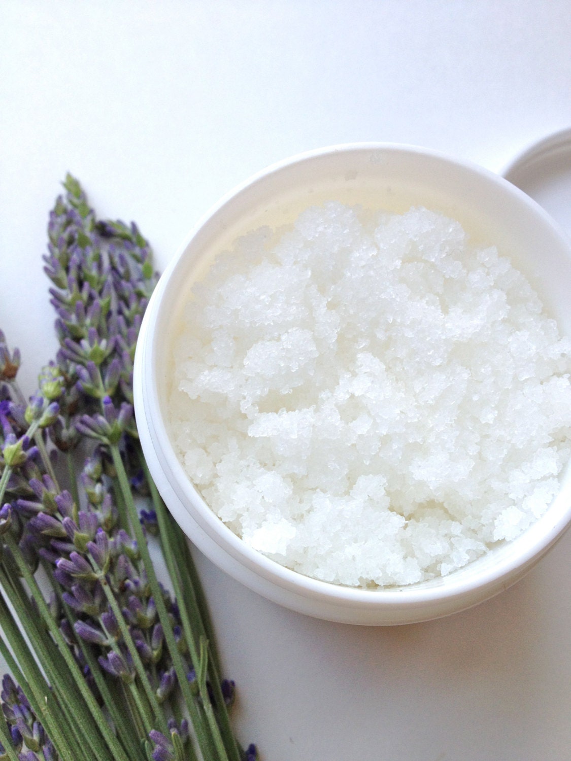Salt Scrub, Fresh, Natural, Lavender, Floral, Exfoliate, Vegan