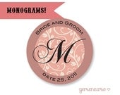 Personalized Gift Bag / Jam and Jelly Labels / Cupcake Toppers / Monogram - DIGITAL FILE