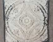 Vintage Ceiling Tile  Tin Ceiling Tiles Salvaged from Fraternal Lodge Four in Purchase