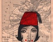 Morocco-  Archival Art Print. Morocco, Fez, Travel