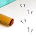 Bird Tracks Rubber Stamp