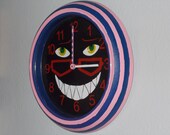 Cheshire Cat Grell Clock
