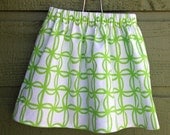 Girls Simple Cotton Skirt