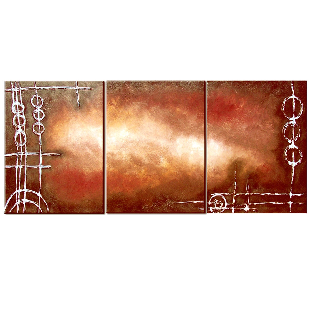 SALE Earthen 54 x 24 Canvas abstract petra stone painting rebecca bessette original art