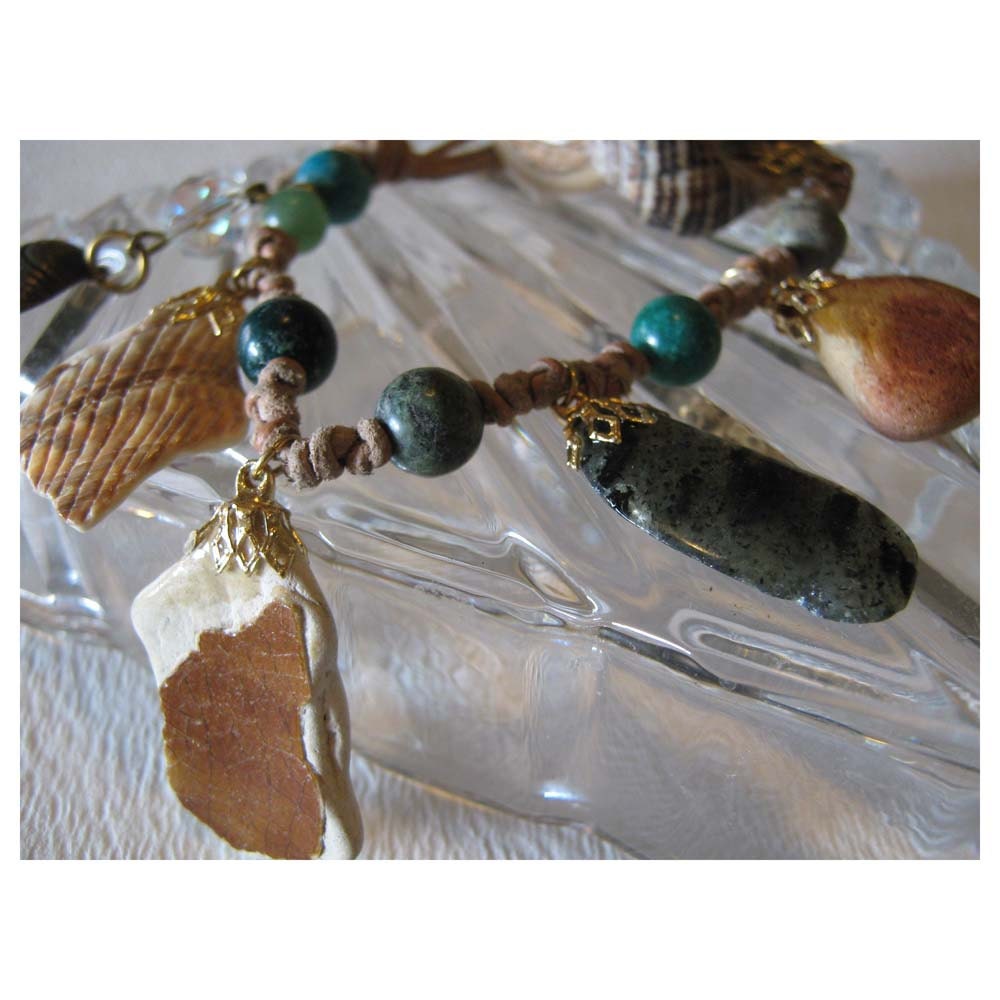 Tourmaline With Beach Finds