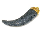 Large Lava Tusk Pendant