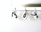 Vintage Tennis Numbers  Note Pad or Journal