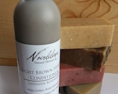Henna Light Brown Hair Conditioner For Type 2 Hair Fortifies Detangles Natural No Silicones No Dimithicone Adds Color Shine