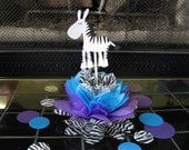 ZEBRA baby shower decoration 3 in this listing