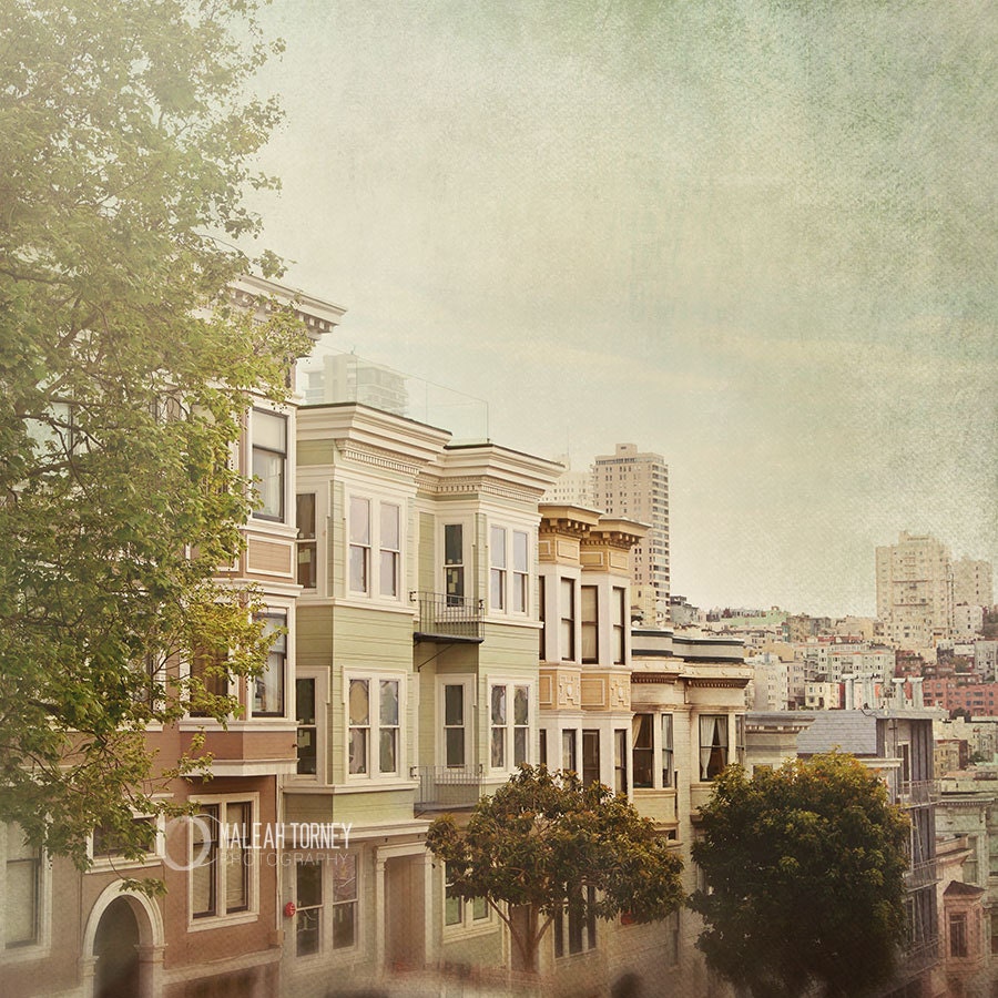 Houses - San Francisco Photography, Victorian Buildings - California, travel photography