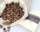 Reusable bulk food grain rice bag natural biodegradable silk - large size