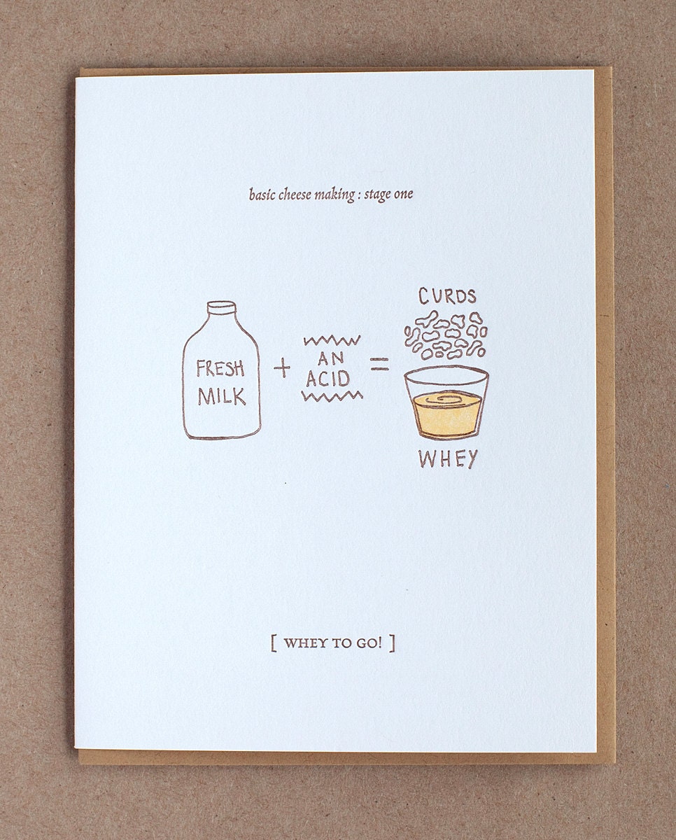 Whey to Go card