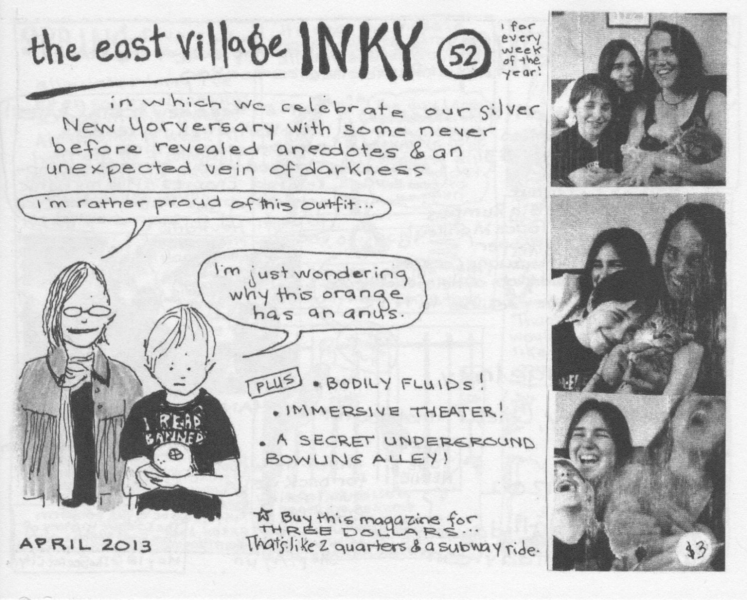 East Village Inky, Issue No. 52