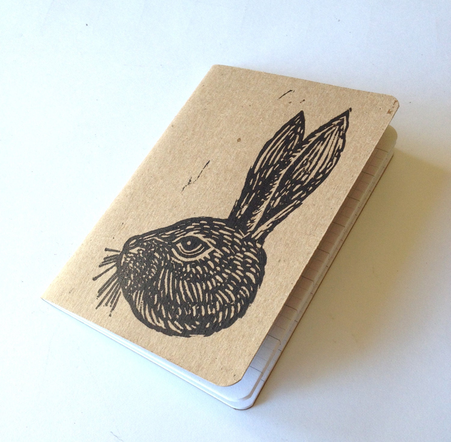 Rabbit Head Travel Notebook