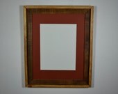 16x20 wood frame complete with 11x14 mat