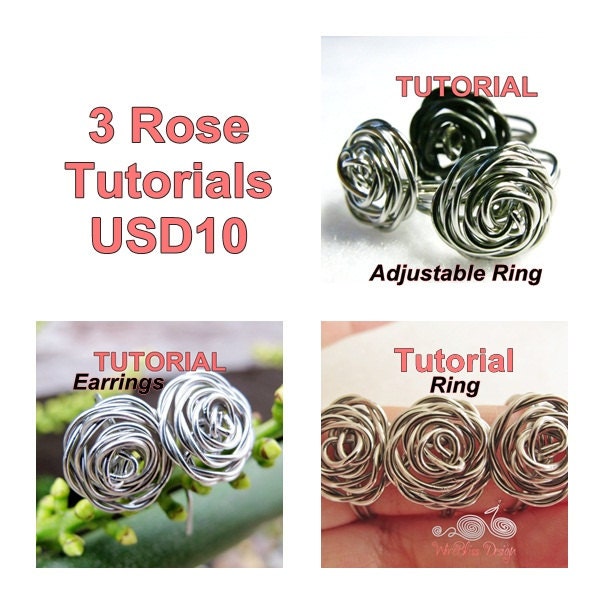 Tutorial Package - 3 Rose's Tutorials for USD10
