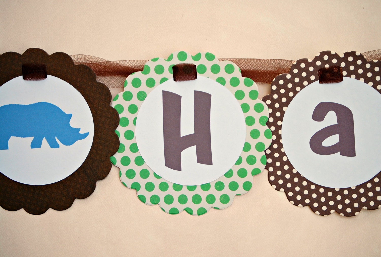 The Retro Safari Collection - Custom Banner from Mary Had a Little Party