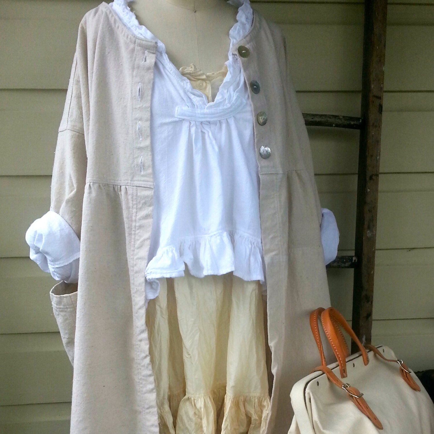 Oversized Canvas Jacket