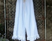 Extra Large Linen Prairie Pants