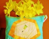 Art quilt Pillow HANDMADE