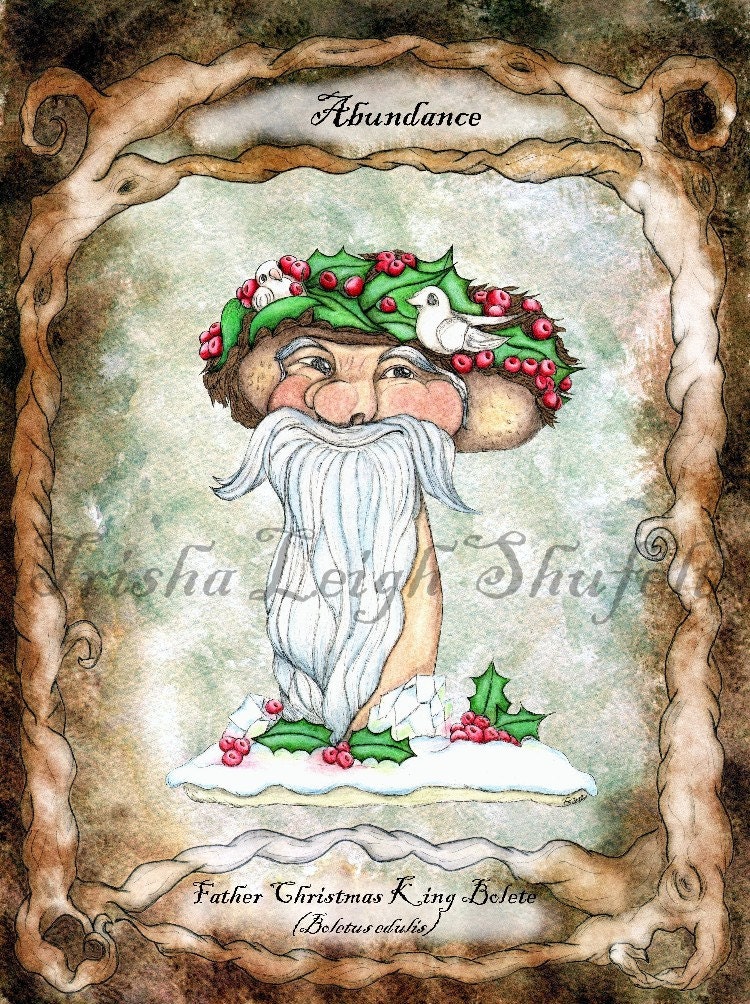Mushroom of Abundance Open Edition Print
