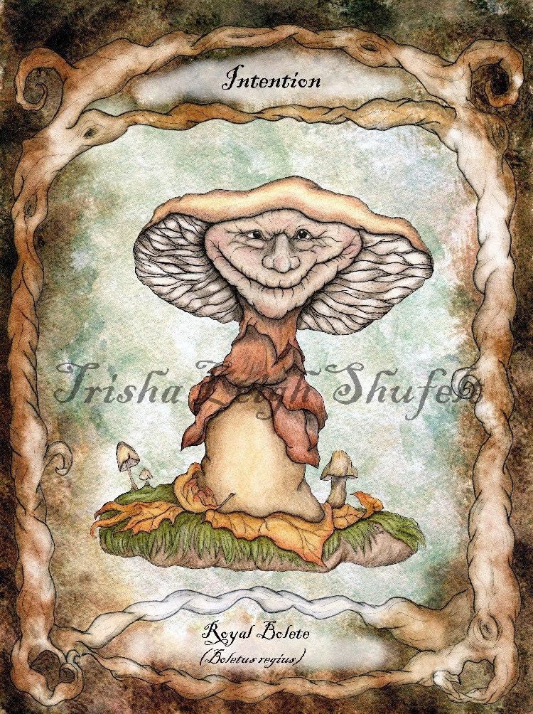 Mushroom of Intention Open Edition Print