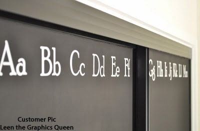 ABC Alphabet Wall Decals