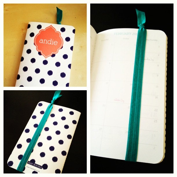 elastic bookmark - 8 inch opening - perfect for a 5x8 inch planner or journal