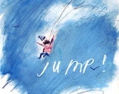 Jump limited edition 8 x 11" print