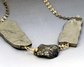 Pyrite Statement Necklace