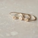 Stacking Initial Rings - Gold-Filled Set of Three