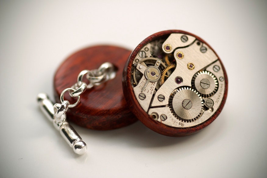 Clockwork Cufflinks