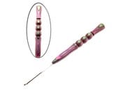 Handmade Wood Crochet Hook with Boye Steel Tip Vineyard Wood