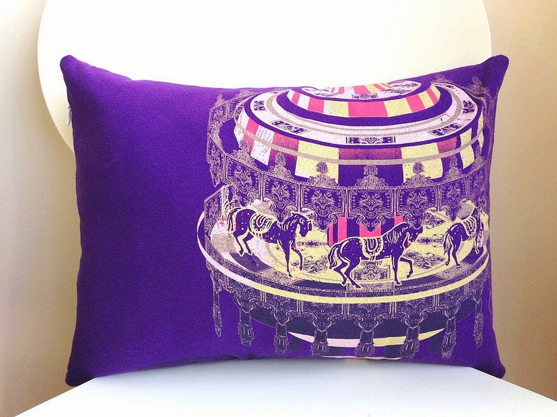 Carousel Throw Pillow