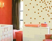 Confetti Wall Decal - Polka Dot Circles Wall Decal - Childrens Circle Wall Art - Vinyl Sticker Polka Dots - Modern Nursery Wall Set - CN121