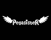 Extra Large Pegasister - Brony MLP Fandom Vinyl Decal