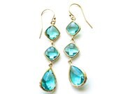 TenThings. CATALINA. sea. gold. earrings.