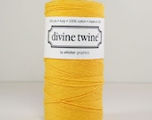 Divine Twine Solid Yellow