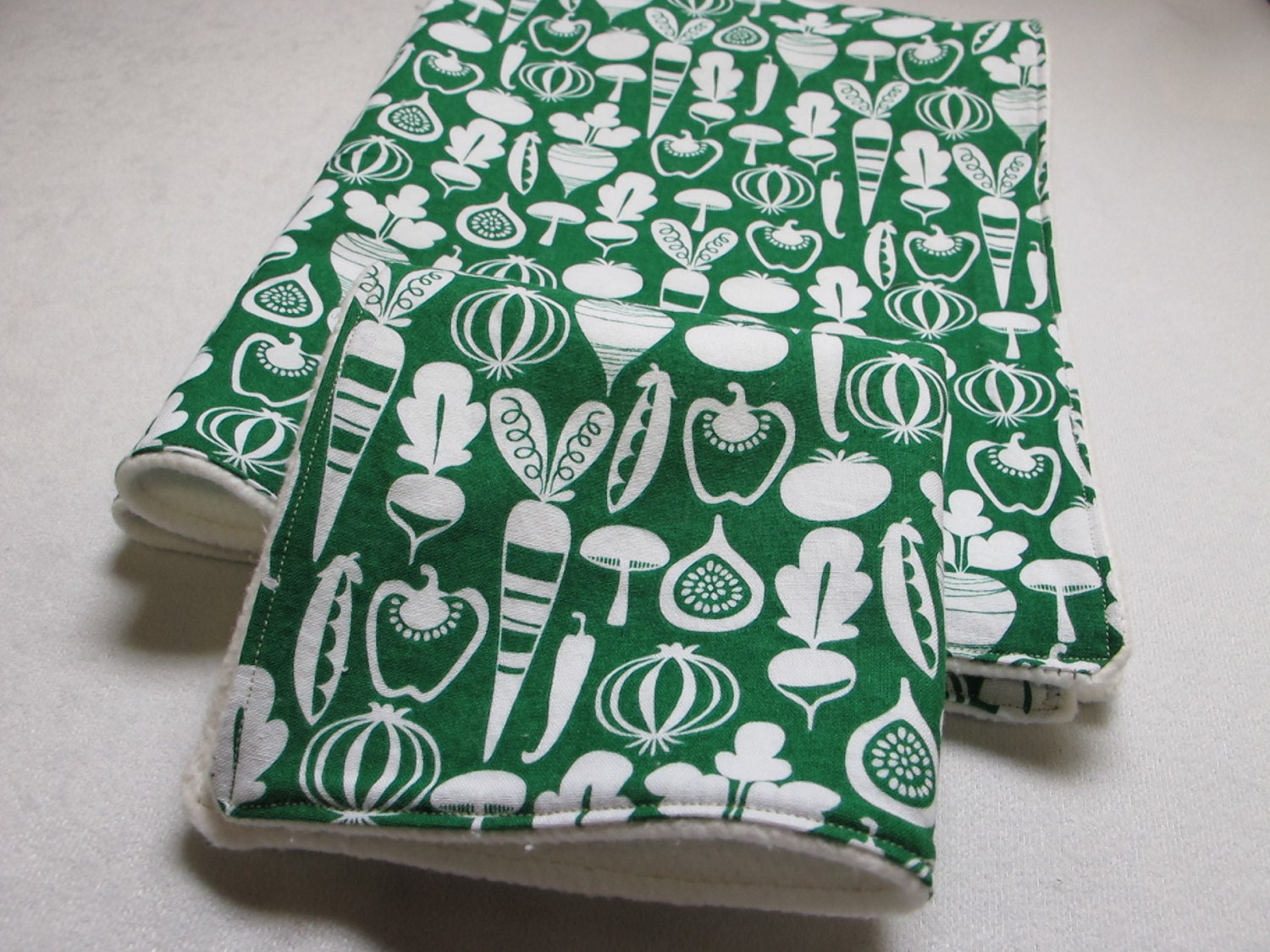 Veggies Kitchen Towel and Washecloth Set
