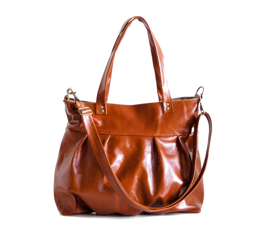 Mini Ruche Bag in Arabian Spice Leather - Made to Order