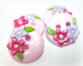 Pearly Flowers (set of 4)