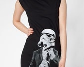 Storm trooper Smart Trooper - American Apparel T Dress ( Star Wars / Stormtrooper Dress )