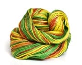 Happy Days-SALE-hand dyed worsted weight, merino and bamboo (300yds/125gm)