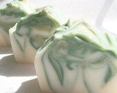 White Tea & Ginger - luxurious Silk soap by SoothingSuds