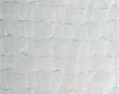 Custom Ruffled Curtain Valance, White, or You pick the Color 13x66