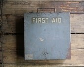 vintage first aid box kit military medical