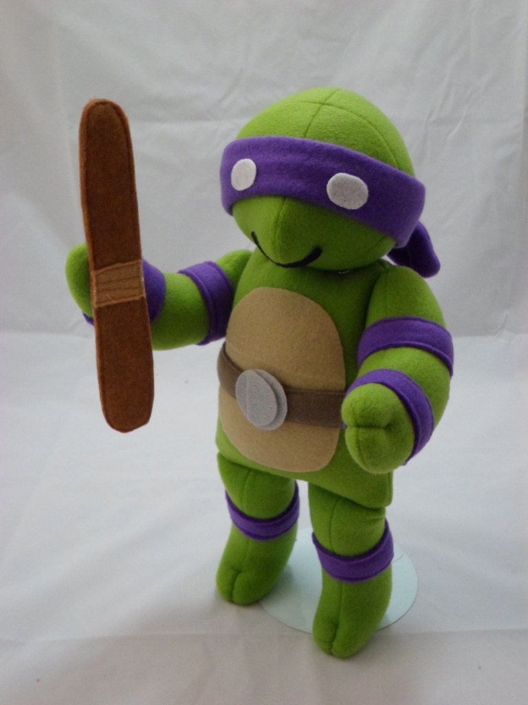 Purple Turtle Cuddly Plush Toy